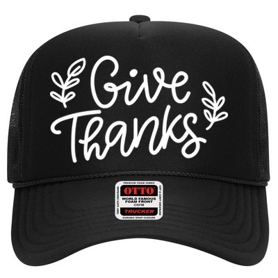 Give Thanks Holiday Thanksgiving Trucker Hat