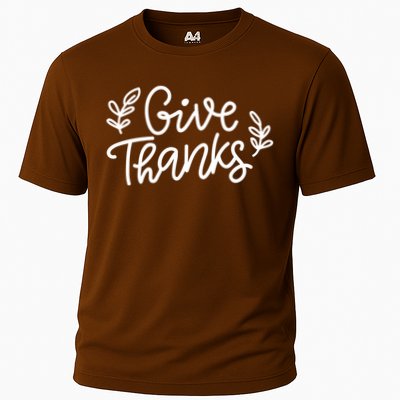 Give Thanks Holiday Thanksgiving Performance Shirt