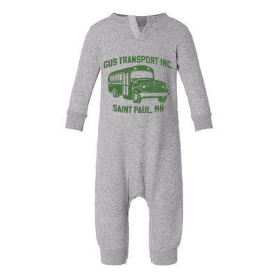 Gus Transport Inc Saint Paul Mn Infant Fleece One Piece