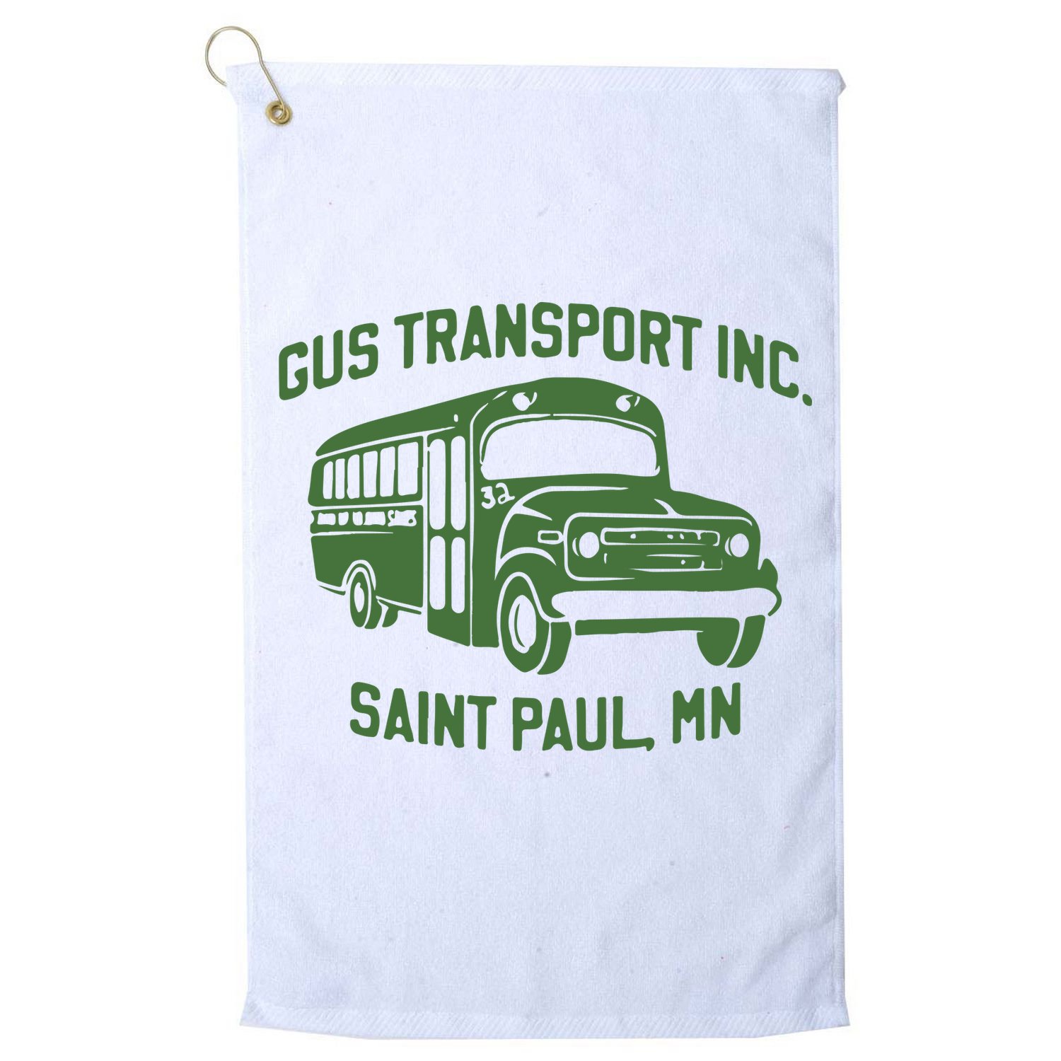 Gus Transport Inc Saint Paul Mn Golf Towel