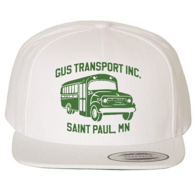 Gus Transport Inc Saint Paul Mn Wool Snapback Cap
