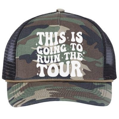 Groovy This Is Going To Ruin The Tou.R Retro Rope Trucker Hat Cap