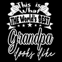 Grandpa This Is World's Best Grandpa Looks Like Cool Gift Wool Snapback Cap