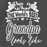 Grandpa This Is World's Best Grandpa Looks Like Cool Gift Vector Backpack