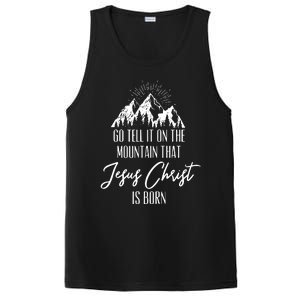 Go Tell It On The Mountain That Jesus Christ Is Born PosiCharge Competitor Tank