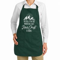 Go Tell It On The Mountain That Jesus Christ Is Born Apron