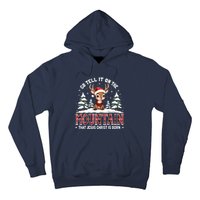 Go Tell It On The Mountain That Jesus Christ Is Born Design Hoodie