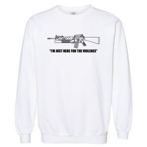 Garand Thumb IM Just Here For The Violence Garment-Dyed Sweatshirt