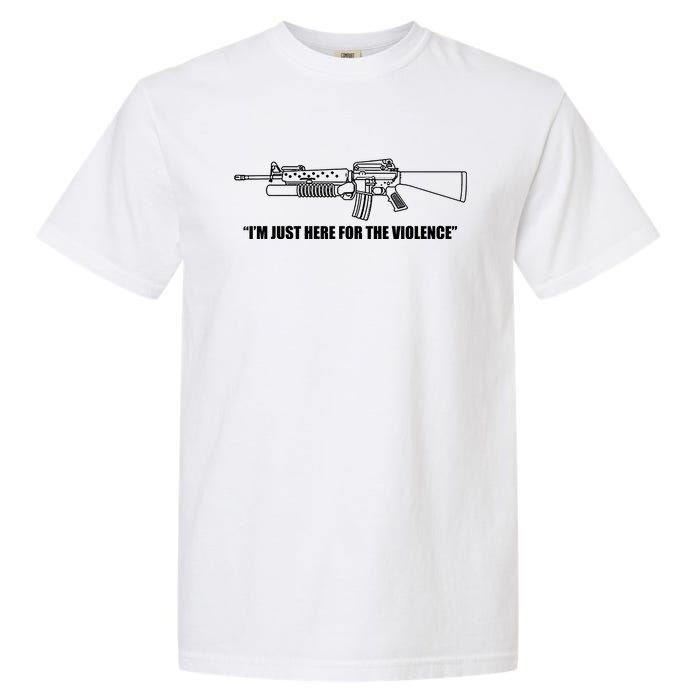 Garand Thumb IM Just Here For The Violence Garment-Dyed Heavyweight T-Shirt