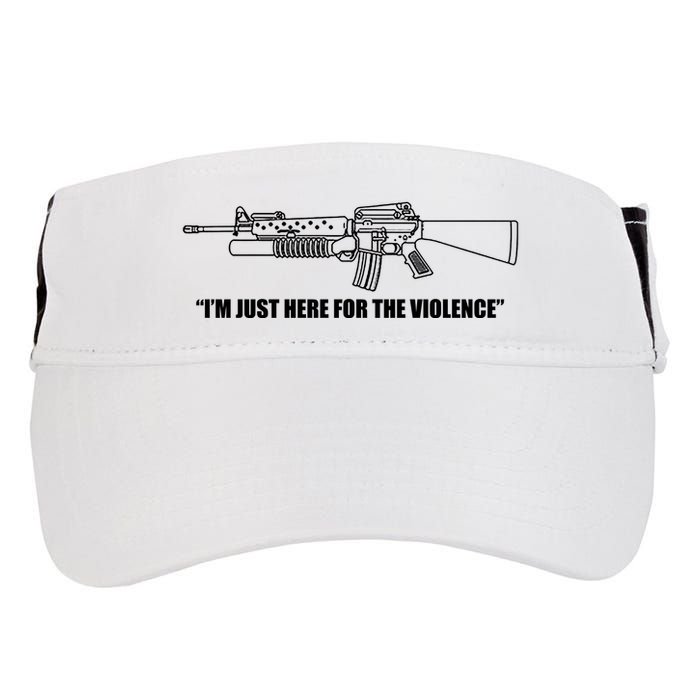 Garand Thumb IM Just Here For The Violence Adult Drive Performance Visor