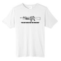 Garand Thumb IM Just Here For The Violence Tall Fusion ChromaSoft Performance T-Shirt