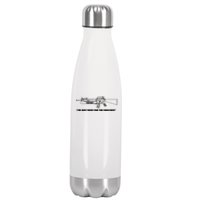 Garand Thumb IM Just Here For The Violence Stainless Steel Insulated Water Bottle