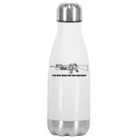 Garand Thumb IM Just Here For The Violence Stainless Steel Insulated Water Bottle