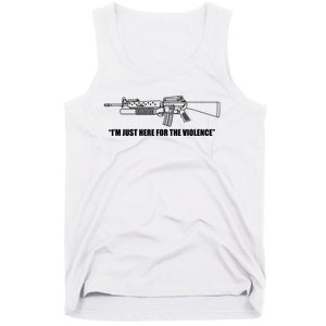 Garand Thumb IM Just Here For The Violence Tank Top