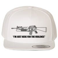 Garand Thumb IM Just Here For The Violence Wool Snapback Cap