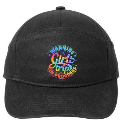 Girl Trip In Progress Tie Dye 7-Panel Snapback Hat