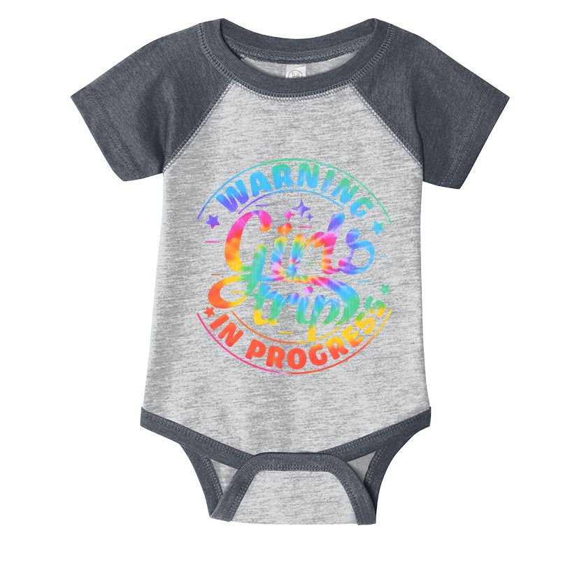 Girl Trip In Progress Tie Dye Infant Baby Jersey Bodysuit