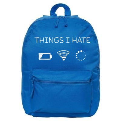 Gamers Things I Hate Gift 16 in Basic Backpack