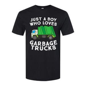 Garbage Truck Just A Boy Who Loves Garbage Trucks Softstyle CVC T-Shirt