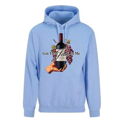 Got That Josh Wine In Me Unisex Surf Hoodie