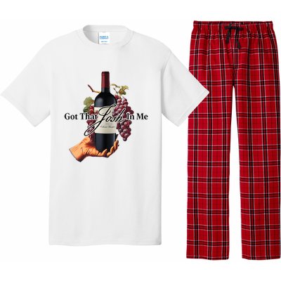 Got That Josh Wine In Me Pajama Set