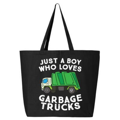 Garbage Truck Just A Boy Who Loves Garbage Trucks 25L Jumbo Tote