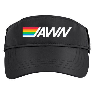 Gotta Tap Jawn Philadelphia Bank Rainbow Logo Color Design Adult Drive Performance Visor