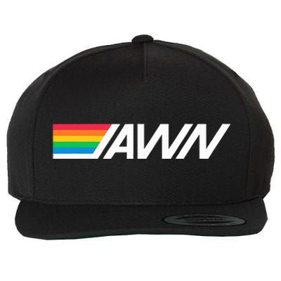 Gotta Tap Jawn Philadelphia Bank Rainbow Logo Color Design Wool Snapback Cap