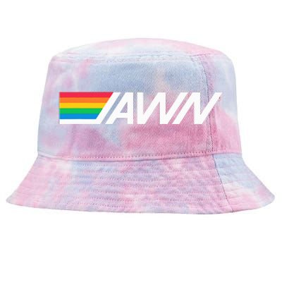 Gotta Tap Jawn Philadelphia Bank Rainbow Logo Color Design Tie-Dyed Bucket Hat