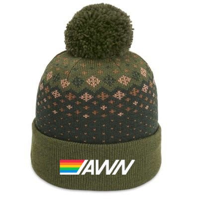 Gotta Tap Jawn Philadelphia Bank Rainbow Logo Color Design The Baniff Cuffed Pom Beanie