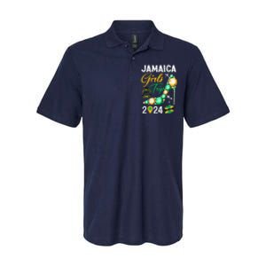 Girl Trip Jamaica 2024 Weekend Summer Vacation Trip Softstyle Adult Sport Polo