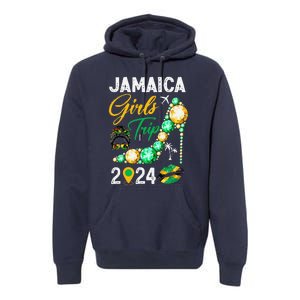 Girl Trip Jamaica 2024 Weekend Summer Vacation Trip Premium Hoodie