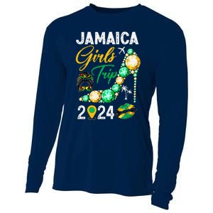 Girl Trip Jamaica 2024 Weekend Summer Vacation Trip Cooling Performance Long Sleeve Crew