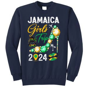 Girl Trip Jamaica 2024 Weekend Summer Vacation Trip Tall Sweatshirt