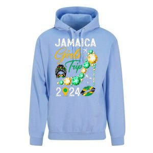 Girl Trip Jamaica 2024 Weekend Summer Vacation Trip Unisex Surf Hoodie