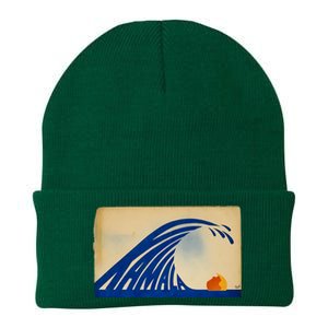 Gary Taxali Kamala Wave Knit Cap Winter Beanie