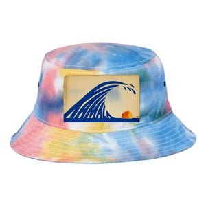 Gary Taxali Kamala Wave Tie Dye Newport Bucket Hat