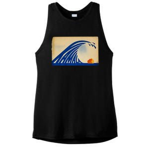 Gary Taxali Kamala Wave Ladies PosiCharge Tri-Blend Wicking Tank