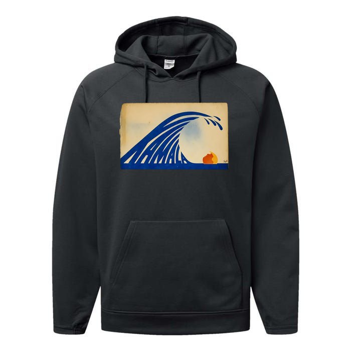 Gary Taxali Kamala Wave Performance Fleece Hoodie