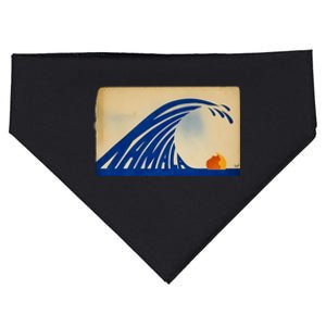 Gary Taxali Kamala Wave USA-Made Doggie Bandana