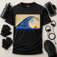 Gary Taxali Kamala Wave Cooling Performance Crew T-Shirt