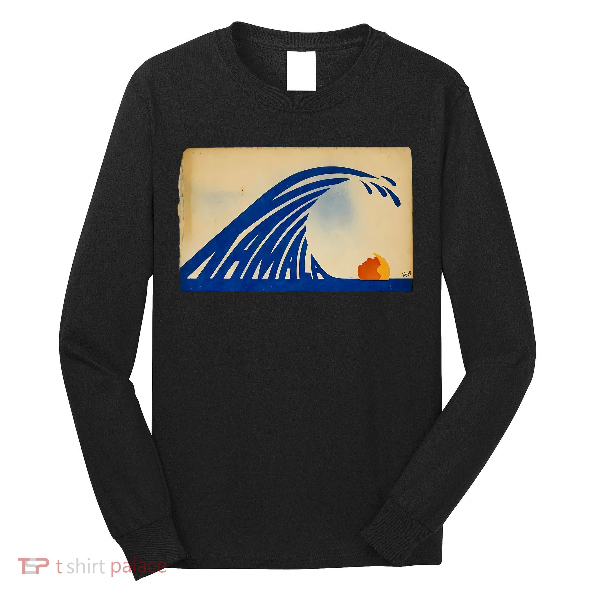 Gary Taxali Kamala Wave Long Sleeve Shirt