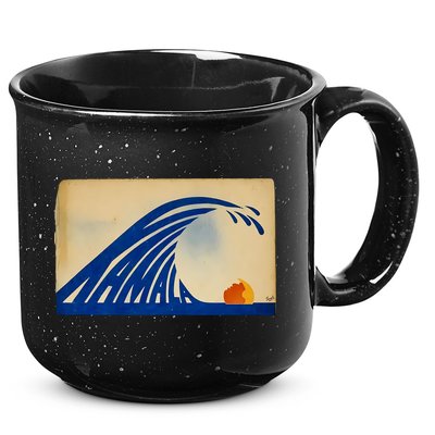 Gary Taxali Kamala Wave 15oz Campfire Ceramic Mug