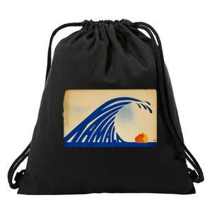 Gary Taxali Kamala Wave Drawstring Bag