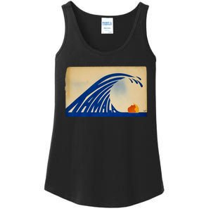 Gary Taxali Kamala Wave Ladies Essential Tank