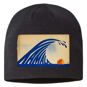 Gary Taxali Kamala Wave Sustainable Beanie