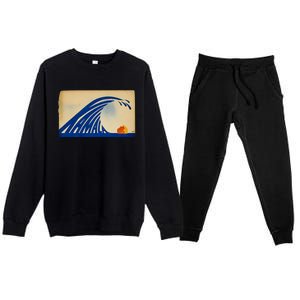 Gary Taxali Kamala Wave Premium Crewneck Sweatsuit Set