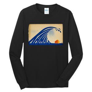 Gary Taxali Kamala Wave Tall Long Sleeve T-Shirt