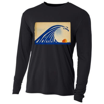 Gary Taxali Kamala Wave Cooling Performance Long Sleeve Crew