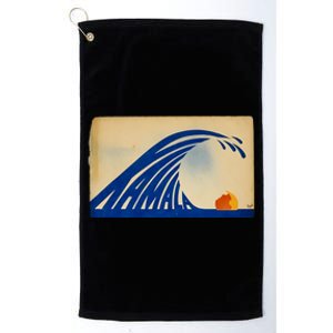 Gary Taxali Kamala Wave Platinum Collection Golf Towel